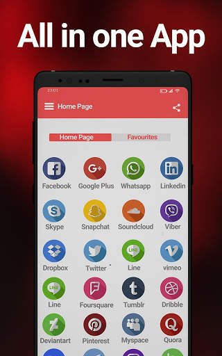 All in one Shopping App 2020 : Socail Network Apps screenshot 1