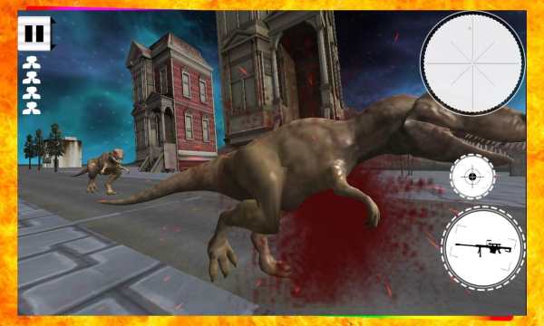 City Sniper-Dinosaur Survival screenshot 2