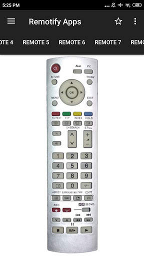 PANASONIC TV Remote Control screenshot 3