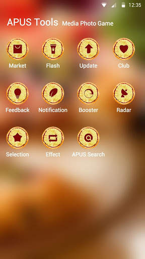 Pizza theme for APUS screenshot 3
