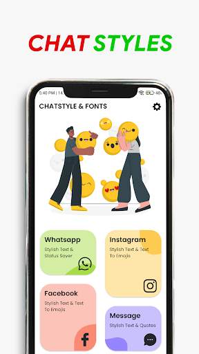 Chat Styles Fonts for WhatsApp screenshot 1