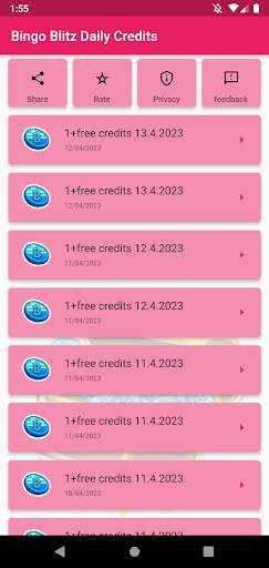 Bingo Blitz Daily Credits screenshot 1