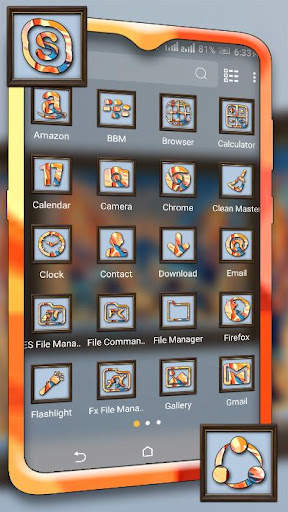 Cat Wall Frame Launcher Theme screenshot 2