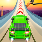 Space Car Stunt Drive icon