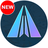 Free Android Auto Maps GPS Voice Messag Media Tips icon