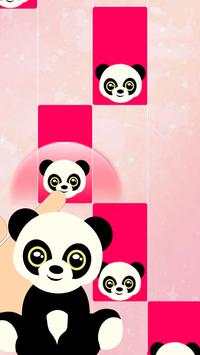 Pink Panda Piano - Girly Piano Tiles Panda screenshot 1