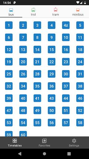 Riga Transport - timetables screenshot 7
