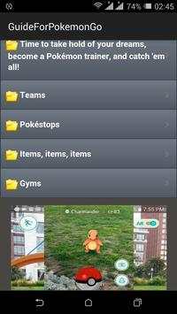 Guide For Pokemon Go screenshot 1