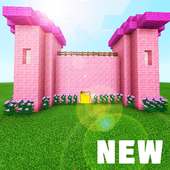 Dollhouse Pink House for Girls Minecraft logo
