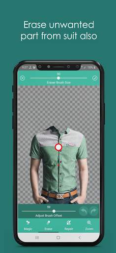 Man Pro Shirt Photo Suit screenshot 8