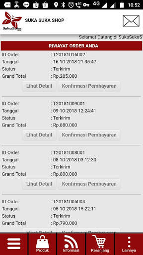 Suka suka shop screenshot 2