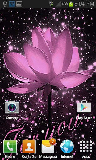 Lotus For You LWP screenshot 3