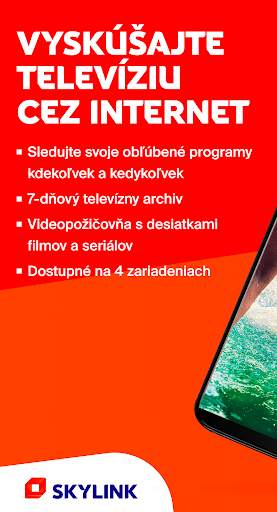Skylink Live TV SK screenshot 1