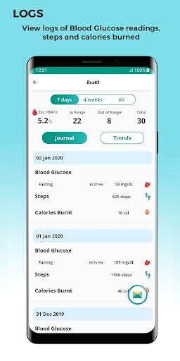 BeatO SMART Diabetes Management screenshot 4