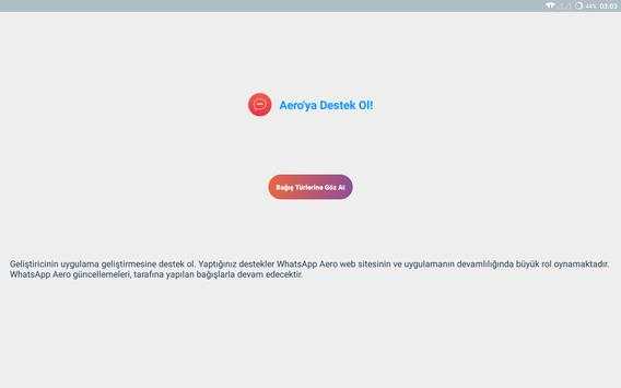 WhatsApp Aero Bağış screenshot 6