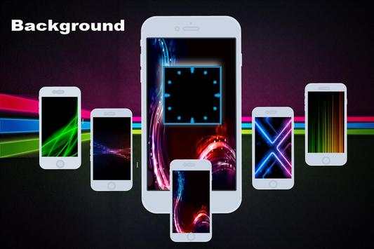 Neon Clock Live screenshot 2