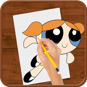 How to Draw :PowerPuff Girls icon