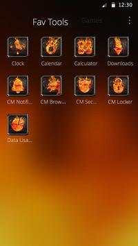 Fire CM Launcher Theme screenshot 4