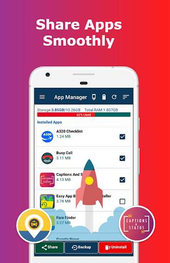 App Backup - Apk Extractor and Share via Bluetooth скриншот 2