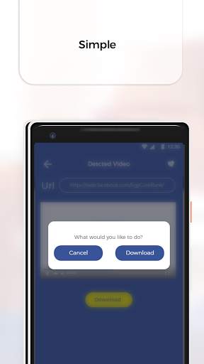 SaveVid - Video Downloader for Facebook screenshot 1