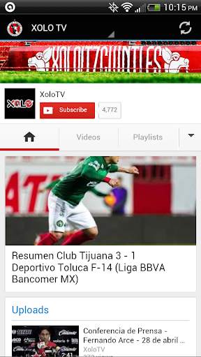 Xolos MX 4 تصوير الشاشة