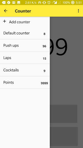 Counter screenshot 1