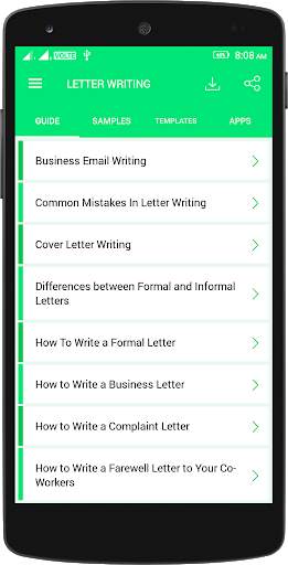 English Letter Writing 1 تصوير الشاشة