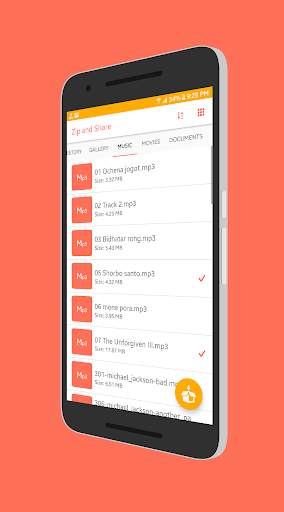 Zip and Share screenshot 2