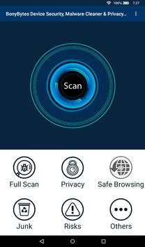 BonyByte Device Security, Malware Clean & Privacy screenshot 1