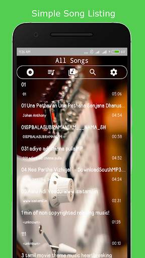 Music Player screenshot 2