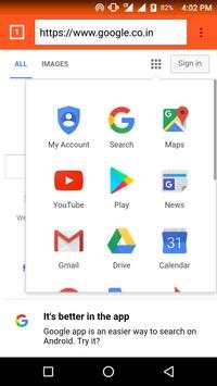 Indian Browser screenshot 1