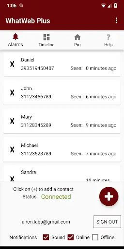WhatWeb Plus - Online Tracker  screenshot 1