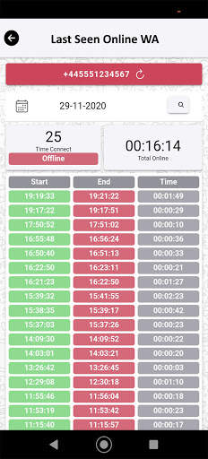 Last Seen Online WA - Online Tracker & Last Seen screenshot 2