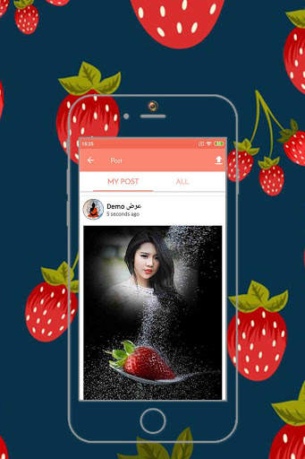 Strawberry Photo Frame screenshot 6
