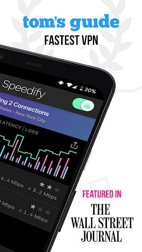 Speedify - Fast & Reliable VPN screenshot 2