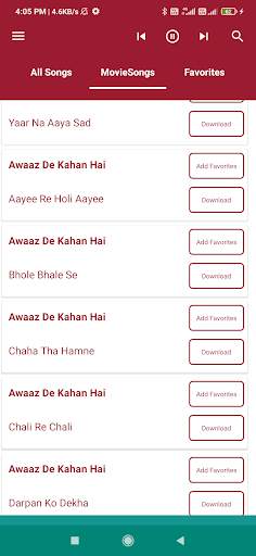 Hindi Songs Downloader screenshot 3
