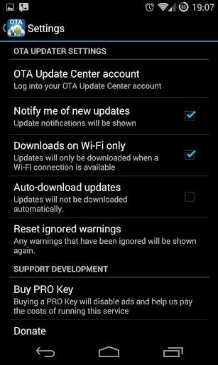 OTA Update Center screenshot 6