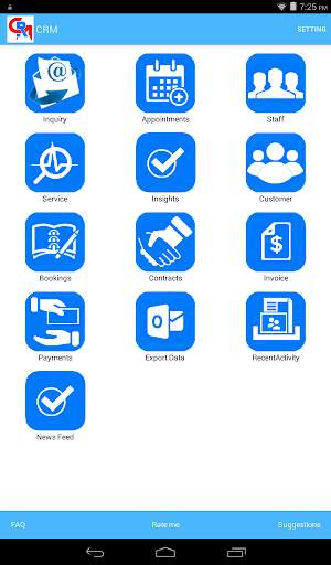 CRM Software App 5 تصوير الشاشة