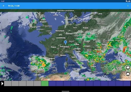 Weather Switzerland XL PRO screenshot 14
