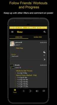LIFTDOM - Custom Workout Creation & Social Media screenshot 2