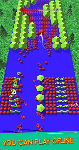 Color Shape VS Fire Ball 3D screenshot 4