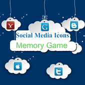 Social Media Logos Memory Game icon