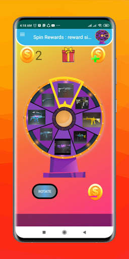 tips for skin: spin reward screenshot 4