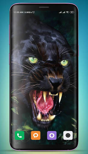 Black Panther Wallpaper HD screenshot 2