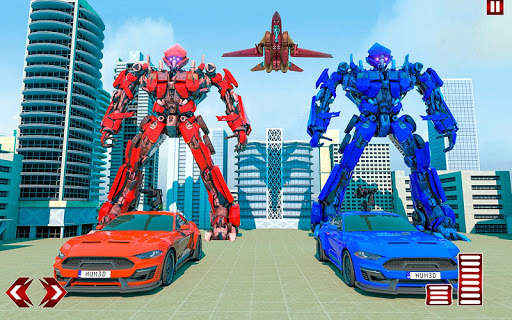 Air Jet Robot Car Transform Bike War screenshot 5