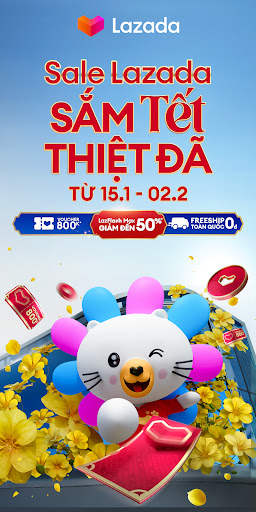 Lazada Sắm Tết Thiệt Đã screenshot 1