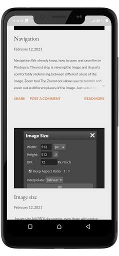 Photo pea Photo Editor Guide 4 تصوير الشاشة