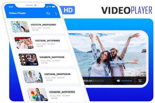Blue MX Player Pro - HD Video Player All Format screenshot 1