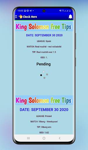 King solomon magic betting tips screenshot 3