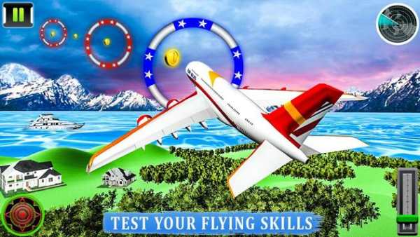 penerbangan pesawat terbang pilot penerbangan 3d screenshot 3